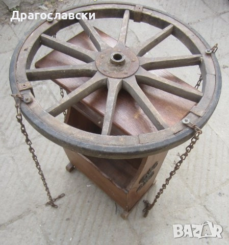 старо Колело от каруца и колело за полилей със синджири, снимка 14 - Други - 30192000