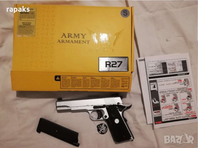  Въздушен пистолет Колт 911. Еърсофт револвер, пушка, автомат