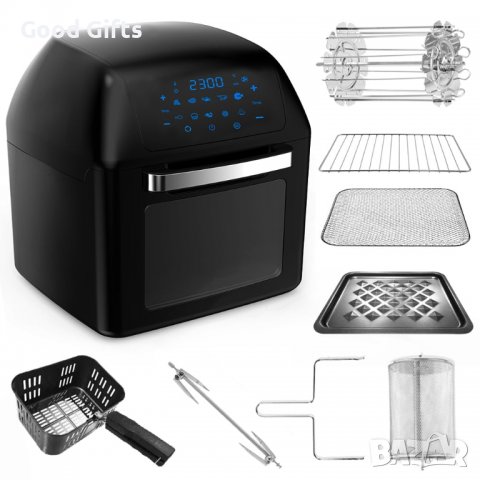 Мултифункционална Air Fryer фурна с горещ въздух ZEPHYR ZP 1980 AO PRO, 1500W, снимка 7 - Печки, фурни - 37679153