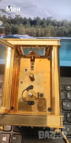 Каретени часовници 2 бр.Голям и мини., снимка 3 - Антикварни и старинни предмети - 49972842