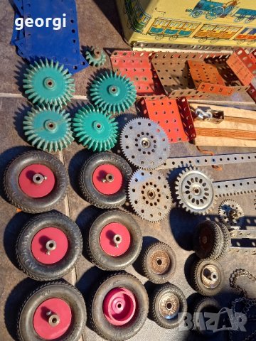  Стар немски конструктор Mekanik, снимка 13 - Антикварни и старинни предмети - 43803999