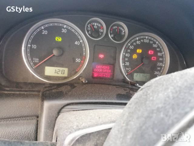 Табло, километраж за пасат 5.5 