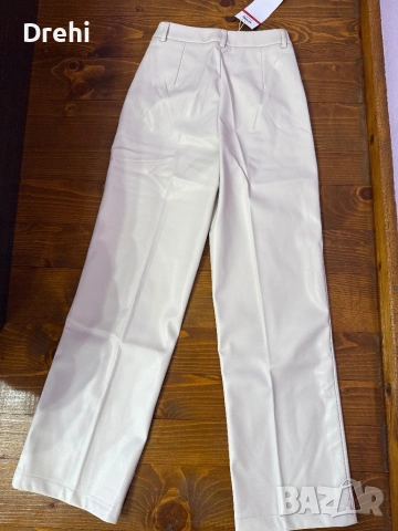 Кожен панталон Sinsay размер S, снимка 4 - Панталони - 53608261