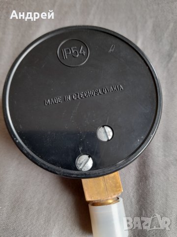 Стар манометър #6, снимка 6 - Антикварни и старинни предмети - 32995700