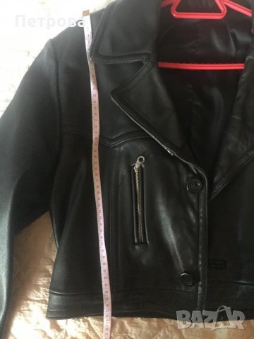 Дамско яке естествена кожа, снимка 4 - Якета - 21549796