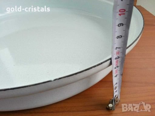  емайлирана тава, снимка 3 - Антикварни и старинни предмети - 28282895