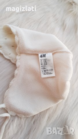 Бебешка шапка H&M 2-6 месеца - НОВА, снимка 8 - Други - 43545577
