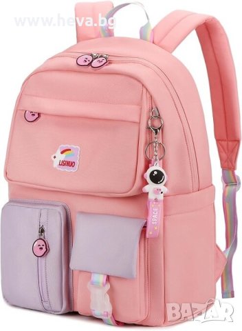 Детска раница с подарък ключодържател 30х15х43см.