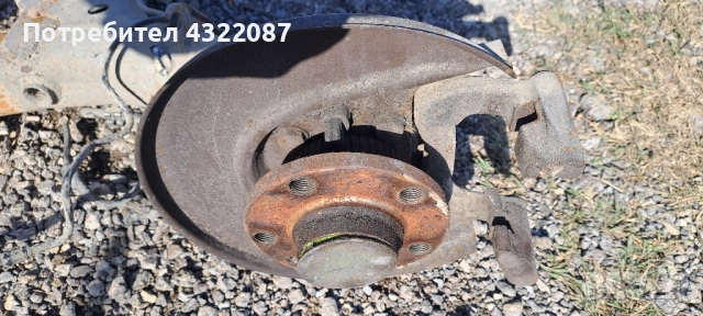  Заден мост / главини / за Seat Leon Toledo / Сеат Толедо 1.9 TDI 110 к.с 99-06г , снимка 7 - Части - 52172665