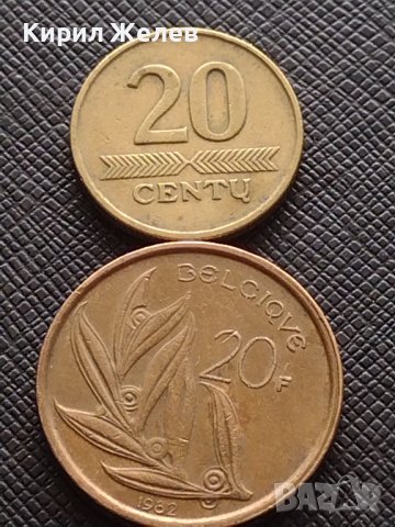 Лот монети от цял свят 10 броя ФИНЛАНДИЯ, ФРАНЦИЯ, ЛИТВА ЗА КОЛЕКЦИЯ ДЕКОРАЦИЯ 30482, снимка 4 - Нумизматика и бонистика - 43389954