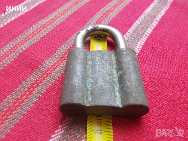 Масивен кофар катинар Изгрев , снимка 3 - Антикварни и старинни предмети - 53400632