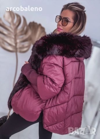 Дамско зимно яке MILLA PREMIUM с козина