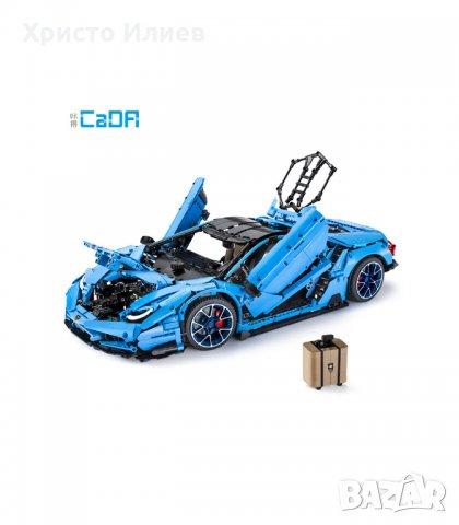 Lamborghini Centenario Supercar CaDa Lego 3284ч. 1:8 59см., снимка 7 - Конструктори - 34592700