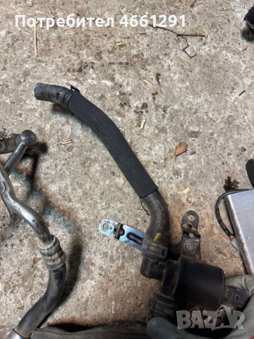 Гумено водно съединение Ауди Audi A8 D4 H4 3.0Tdi 251ps. само за 40лв. 4H0121447ac