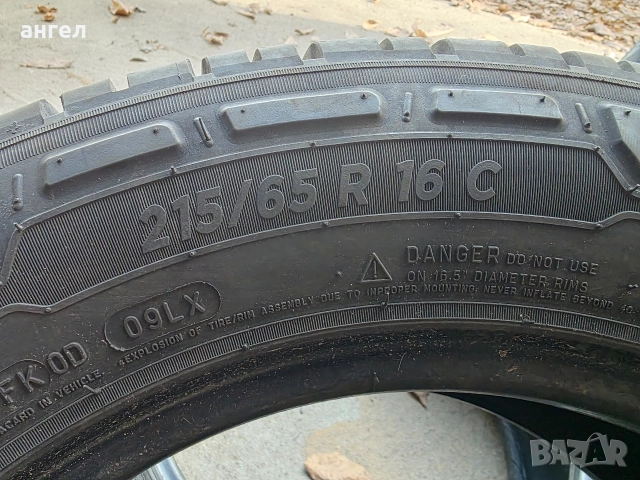Michelin 215.65.16 с, снимка 5 - Гуми и джанти - 52547345