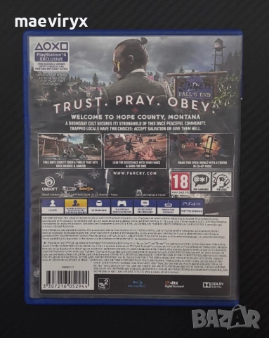 FarCry 5 Deluxe Edition за PS4, снимка 5 - Игри за PlayStation - 52340925