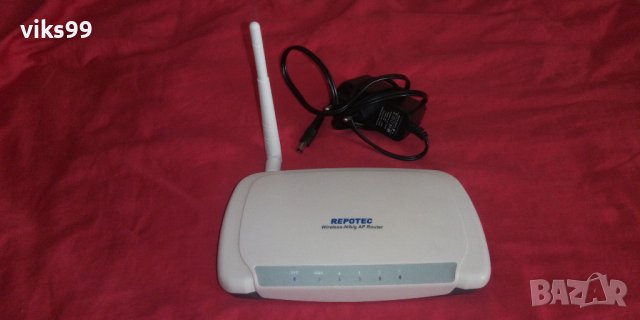 Wi-Fi Рутер Repotec RP-WR5441b - 150 Mbit/s, снимка 1 - Рутери - 38438274
