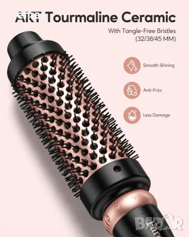 Комплект термични четки FARERY, керамична четка за къдрици 3 в 1, снимка 5 - Други - 49129208