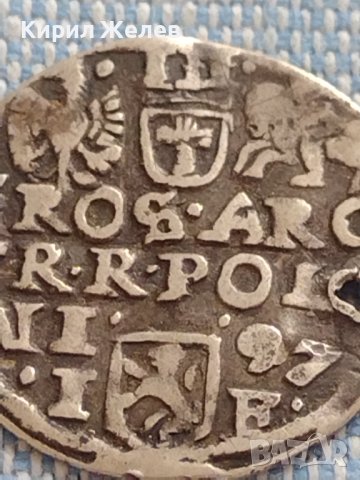 Сребърна монета 1597г Олнус Сигизмунд трети за КОЛЕКЦИЯ 24410, снимка 7 - Нумизматика и бонистика - 42930194