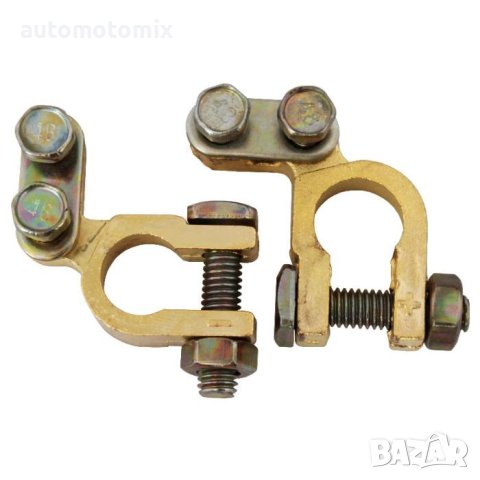 КЛЕМИ ЗА АКУМУЛАТОР ЗА ЯПОНСКИ КОЛИ 2БР, снимка 2 - Аксесоари и консумативи - 43103843