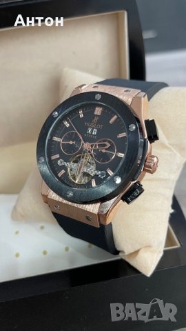 Продавам Hublot Модел Classic Gold & Black, снимка 2 - Мъжки - 34807273