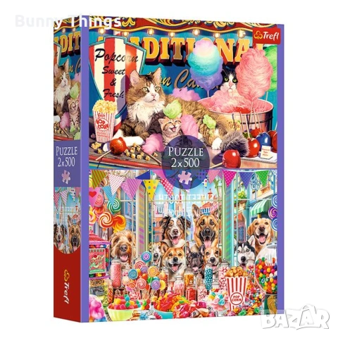 Пъзел "Hallstatt", Австрия (1000 части) - "Trefl"/ Различни видове, снимка 17 - Пъзели - 53416712