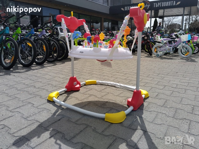 MONI Детско бънджи VISTA бял, снимка 10 - Проходилки - 53565132