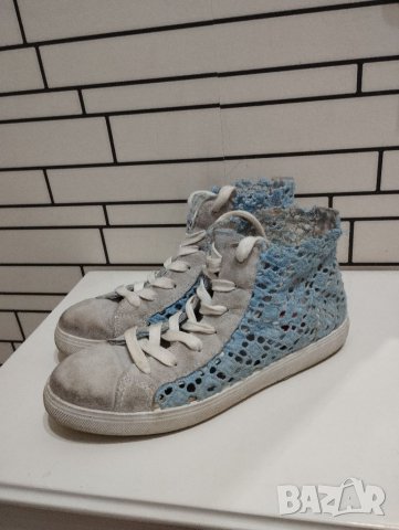 Кецове от естествена кожа със състарен ефект