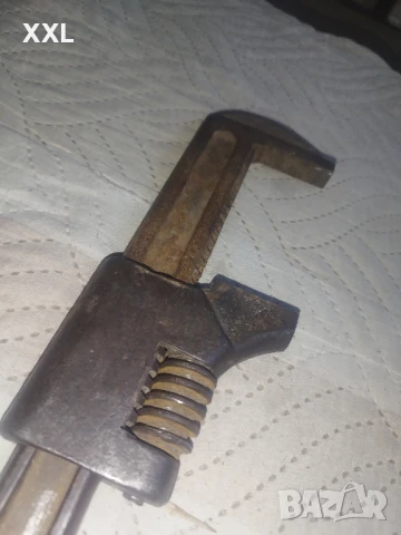 стар  раздвижен ключ USA15, снимка 4 - Колекции - 50994205