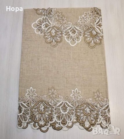 Каре за маса с Брюкселска дантела. Последни 2 броя. , снимка 5 - Покривки за маси - 36151000