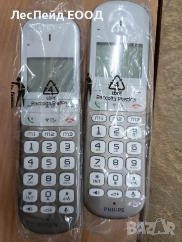 Безжичен телефон Philips XL4902S/34 1,9" 550 mAh, снимка 2 - Други - 53517391