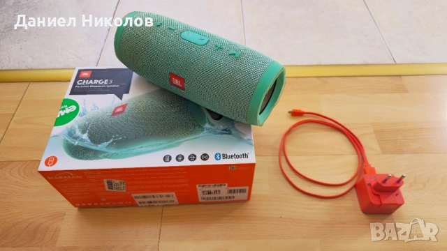 JBL Charge 3, тюркоаз