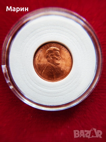 Линкълн Мемориален цент с ДЕФЕКТ в дизайна- Broadstrike (Неточно щанцоване), снимка 2 - Нумизматика и бонистика - 41822468