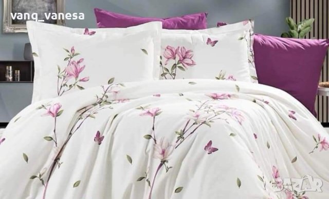 СПАЛНИ КОМПЛЕКТИ ОТ МАТЕРИЯ РАНФОРС , снимка 11 - Спално бельо - 43981423