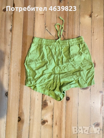 Зелени летни къси гащи