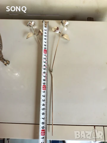 Прекрасна Посребрена Ваза Със Посребрени Цветя, снимка 9 - Вази - 51146602