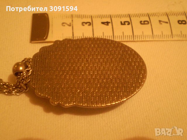 Медальон с висулка  икона под стъкло ДЕВА МАРИЯ Мадона, снимка 8 - Антикварни и старинни предмети - 37850032