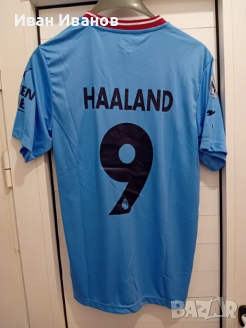 Чисто нов оригинален екип на Манчестър Сити - Ерлинг Холанд, снимка 2 - Футбол - 51664805