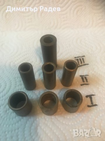 ВТУЛКИ ОТ СИНТЕРОВАН БРОНЗ ИЗВАРЕНИ ВЪВ ГОРЕЩО МАСЛО РАЗНИ РАЗМЕРИ--НОВИ