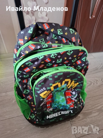 Ученическа раница Майнкрафт