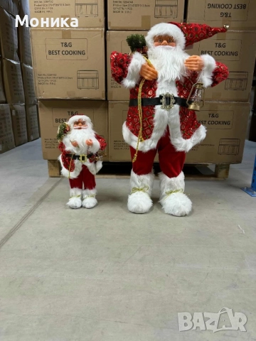 Дядо Коледа в различни размер, снимка 4 - Декорация за дома - 52459669