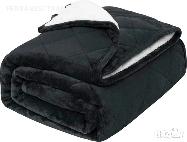 Тежко одеало / Утежнено одеяло антрацит цвят 150 x 200 cm 7 kg, снимка 2 - Олекотени завивки и одеяла - 52549945