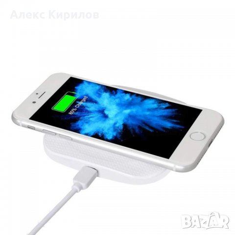 Безжично зарядно за телефон soundlogic wireless charging pad , снимка 2 - Безжични зарядни - 27562918