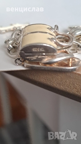 Сребърна гривна-Томас Сабо, снимка 6 - Колиета, медальони, синджири - 52921479
