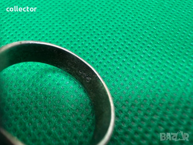 Сребърен пръстен с голям Аметист и красива корона. №7737, снимка 7 - Пръстени - 52810566