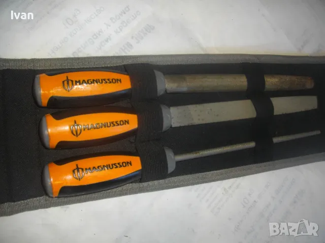 ШВЕДСКИ ОРИГИНАЛЕН НОВ КОМПЛЕКТ 3 бр. РЪЧНИ ПИЛИ ВИСОК КЛАС MAGNUSSON, снимка 3 - Други инструменти - 48561487