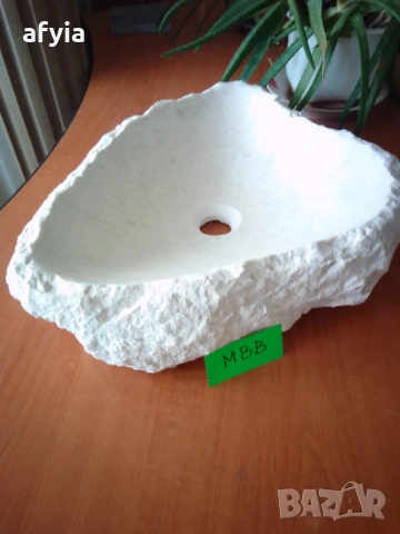 Мраморна мивка с неправилна форма, снимка 5 - Мивки - 53130492