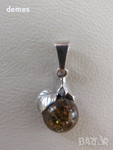 Колие - висулка първокласен балтийски кехлибар, снимка 4 - Колиета, медальони, синджири - 43077709