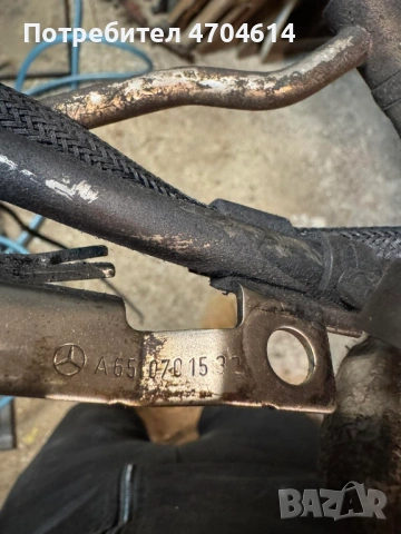 Горивни тръби за двигател на Мерцеде Mercedes 2.2CDI само за 25Eur. a6510701532, снимка 3 - Части - 53196276