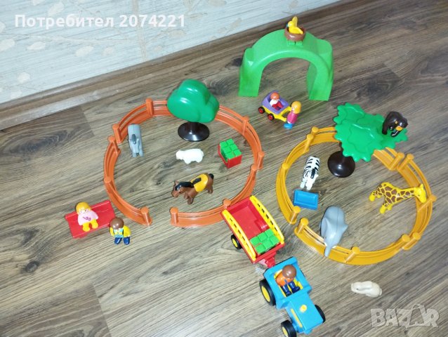 Playmobil 1-2-3 Large Zoo, снимка 4 - Конструктори - 39616008